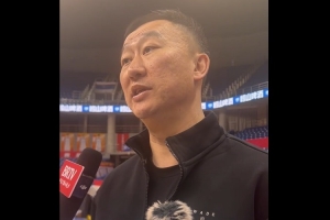 无排名压力！刘维伟：接下来确保队员健康 也给新外援适应时间 配图