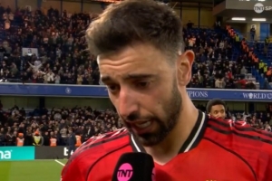 B费：感觉距离欧冠资格又近了3分 很高兴能够拉开和切尔西的分差 配图