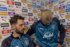 一个字爽！哈兰德：我夸B席就像是卡纳瓦罗，不想煽情他实在太棒 配图