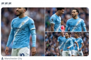 斩获进球！谢尔基社媒晒比赛照片庆祝击败阿森纳 配图