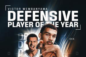 外星人的统治力️文班亚马全票当选DPOY NBA历史首人 配图