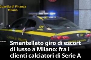 谁？意媒：米兰警方捣毁高端卖淫团伙，客户包括意甲球员+F1车手 配图