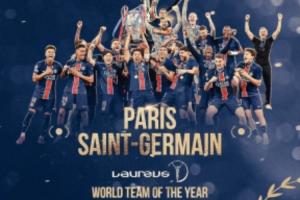六冠王实至名归！官方：巴黎获得劳伦斯世界体育奖年度最佳团队奖 配图