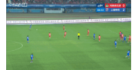 申花3-0领先河南！盖伊抢在王国明身前捅射破门，VAR判罚有效 配图