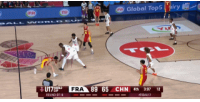 敢打敢拼!刘玄昱14中8&4记三分拿下20分7板 两项数据全队最高 配图
