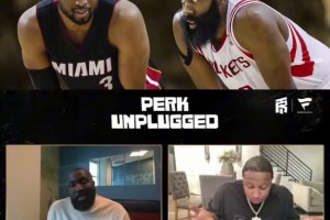 帕金斯对比哈登和韦德：哈登遇到的可是宇宙勇，连詹姆斯都搞不定的对手！视频