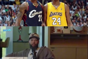 德隆：我和詹科都共事过，科比喜欢沉浸在自己世界，詹姆斯更会调动气氛视频